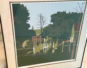 lot 32 image: Framed Artist Proof by John Fardon entitled the Garden