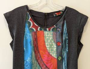 lot 244 image: Colorful Desigual Dress