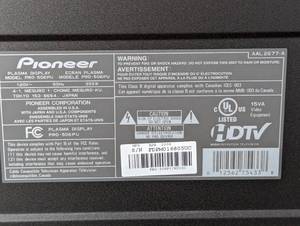 lot 248 image: Pioneer 50 Plasma TV and Media Receiver