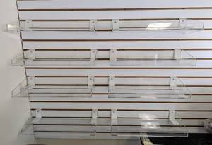 lot 261 image: Set of Eight Acrylic Display Shelves