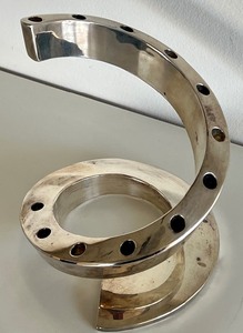 lot 35A image: Vintage Dansk Spiral Candle Holder