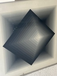 lot 33 image: Framed Print Towering Pyramidal by Jurgens Peter