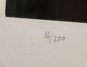 lot 165 image: Jurgen Peters Signed & Numbered Print 16200