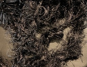 lot 360 image: La Furla Metallic Yarn Skeins - Black