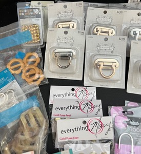 lot 377 image: NIB Beads, Purse Latches, Buckles, Chain & More