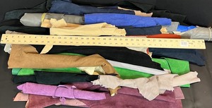 lot 236 image: Suedes & Such Mixed Leathers