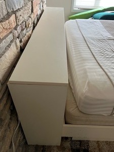 lot 290 image: Vintage Contemporary Headboard and Frame