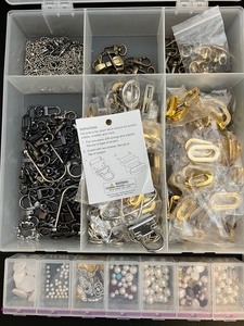 lot 392 image: Hardware, Findings, Beads, Chain & More