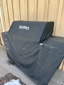 lot 423 image: Kenmore Outdoor Grill with Side Burner