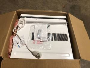 lot 10 image: LG Electronics  10,000 BTU 115-Volt Window Air Conditioner LW1016ER with ENERGY STAR and Remote in White Customer returns Review all pictures