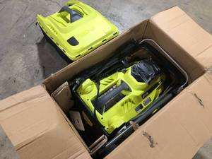 lot 18 image: RYOBI  16 in. 13 Amp Corded Electric Walk Behind Push Mower Customer returns Review all pictures