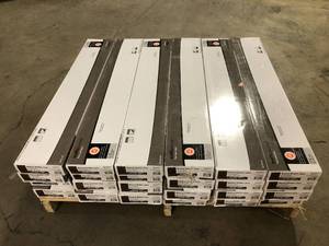 lot 20 image: TrafficMaster  Walnut Ember Java 4 MIL x 6 in. W x 36 in. L Peel and Stick Water Resistant Luxury Vinyl Plank Flooring (36 sqftcase) 24 cases, Customer returns Review all pictures
