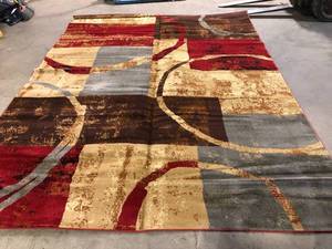 lot 21 image: Unique Loom Coffee Shop Collection Rug Customer return Review all pictures