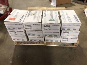 lot 25 image: Lot of 12 Cases Daltile  LuxeCraft White 4 in. x 8 in. Glazed Ceramic Subway Wall Tile (10.5 sq. ft.  case) Customer returns Review all pictures