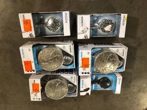 lot 26 image: Mix lot of Moen Faucets and Shower Heads Customer returns Review all pictures
