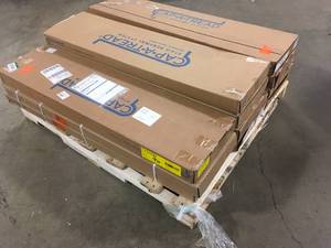 lot 21 image: Lot of Assorted  Cap A Tread  for Stairs  Customer returns Review all pictures