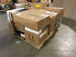lot 23 image: Mix lot of Ceramic Tile Flooring Customer returns Review all pictures