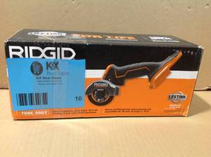 RIDGID  18V SubCompact Brushless Cordless 3 in. Multi-Material Saw (Tool Only) with (3) Cutting Wheels Customer return Review all pictures
