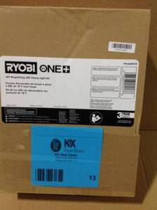 RYOBI  ONE 18V Cordless LED Magnifying Clamp Light Kit with 1.5 Ah Battery and Charger Customer return Review all pictures