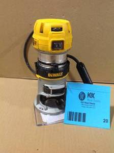 DEWALT  20V MAX XR Cordless Brushless Compact Router (Tool Only) Customer return Review all pictures
