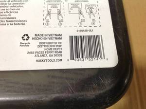 Husky 20 Ft 4 Gauge 250 Amp Booster Cables Customer return Review all pictures