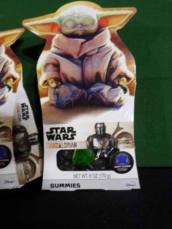 Lot of 3 Star Wars The Mandalorian Gummies