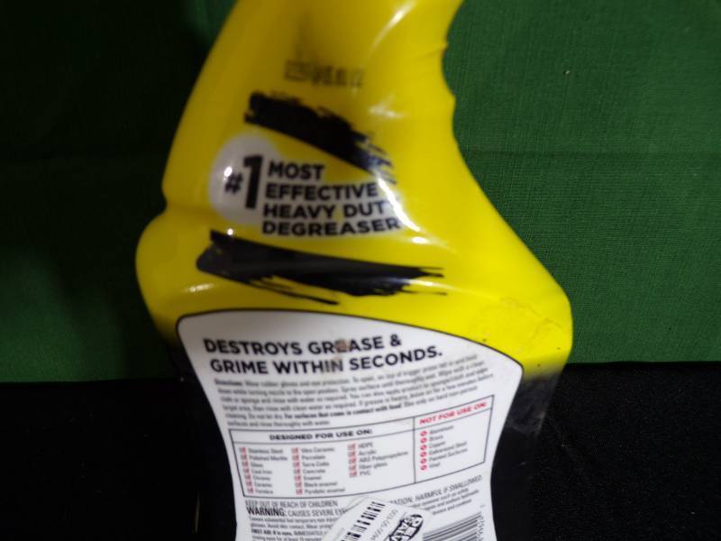 Easy Off Heavy Duty Cleaner Degreaser (Full Bottle)