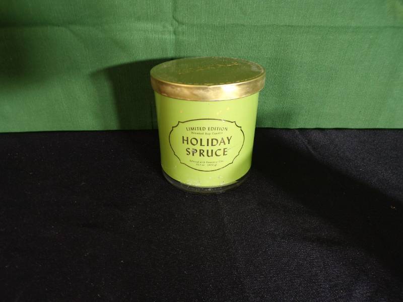 Holiday Candle Variety Lot of 3 Candles