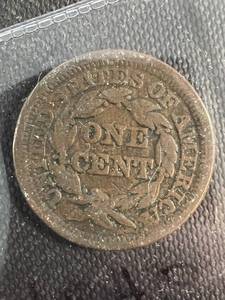 1846 US BRAIDED HAIR LARGE CENT