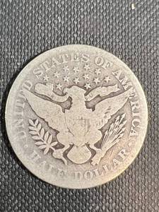 1893 US BARBER HALF DOLLAR