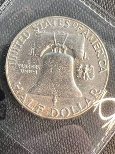 1956 US FRANKLIN HALF DOLLAR