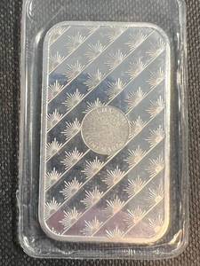1 TROY OZ .999 FINE SILVER BAR SUNSHINE MINT SEALED