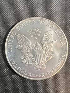 1994 AMERICAN SILVER EAGLE 1 TROY OZ .999 FINE SILVER
