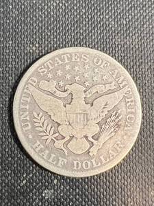 1899 US BARBER HALF DOLLAR