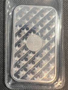 1 TROY OZ .999 FINE SILVER BAR SUNSHINE MINT SEALED