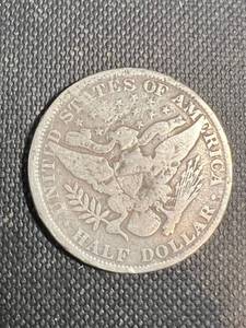 1894 US BARBER HALF DOLLAR VG
