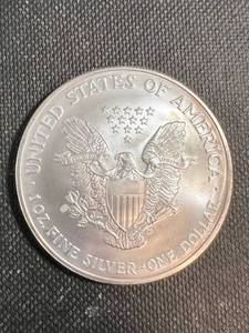 2006 AMERICAN SILVER EAGLE 1 TROY OZ .999 FINE SILVER