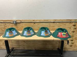 lot 77 image: Lot of 4 Christmas Tree Stands