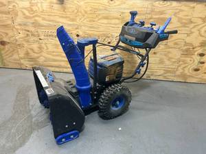 lot 123 image: SNOW JOE 100-Volt iONPRO 24 in. Cordless Dual-Stage Snow Blower (snow blower only)
