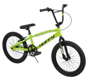 lot 20 image: HUFFY Racing 20 BMX Boys Bike - Green