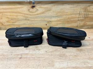 lot 61 image: COLEMAN Maddog Gear Lot of 2- Motorcycle Handlebar Bags