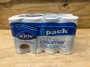 lot 83 image: NJOY 8 Pack of Coffee Creamer (16 oz each)