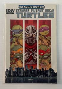 lot 35 image: 2015 Eastman And Lairds Teenage Mutant Ninja Turtles Comic Book (Carded In Protective Sleeve)