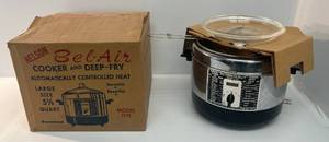 lot 37 image: Nelson Electric Cooker- Fryer All - In - One Appliance