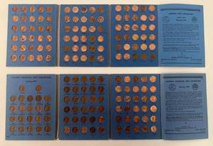 lot 38 image: Two Books Full Of Lincoln Cents