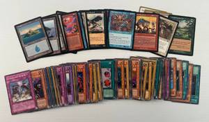lot 40 image: Group Of Yu-Gi-Oh Trading Cards And Magic The Gathering