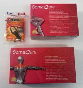 lot 66 image: Soma Care And Hot Hands Heating Packs NIB