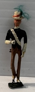 lot 147 image: Vintage  Metal Soldier Pin 1 34