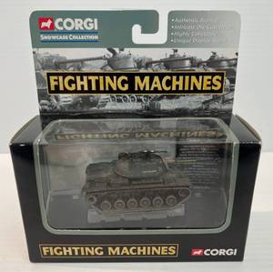 lot 169 image: 2002 Corgi Fighting Machines M48-A3 Patton Tank Tour Of Duty Vietnam NIB