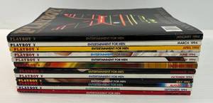 lot 173 image: 1994 Full Set Of Mens Magazines Including Anna Nicole Smith, Pam Anderson And More